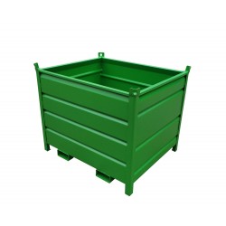 Container gerbable 1000L sur fourreaux